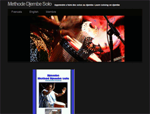 Tablet Screenshot of djembe-solo.ca